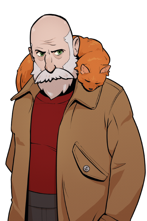 Un personnage illustré de Take Sides